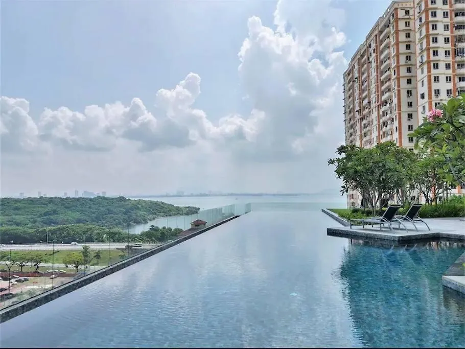 Perfect Ktv Set & Netflix 3 Queen Bed Seaview Jelutong
